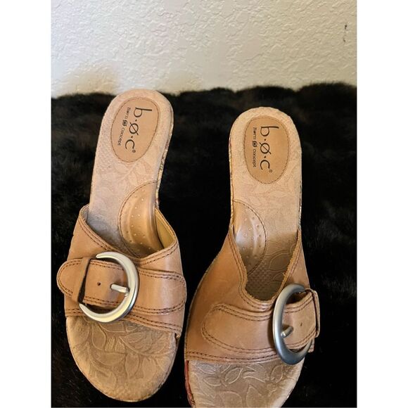Boc floral platform sandals Sz 6 - Picture 4 of 7